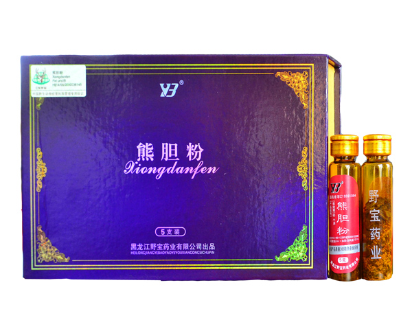 5克*5瓶/盒 熊膽粉
